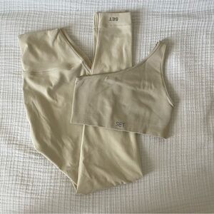 Set Active Leggings and One Shoulder Set